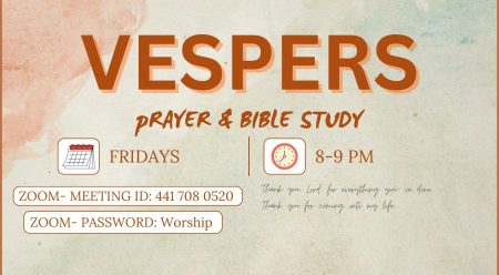 Friday Night Vespers